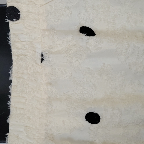 NWT ANTHROPOLOGIE ERI +ALI ANDREA TEXTURED POKADOT SKIRT - Picture 5 of 12